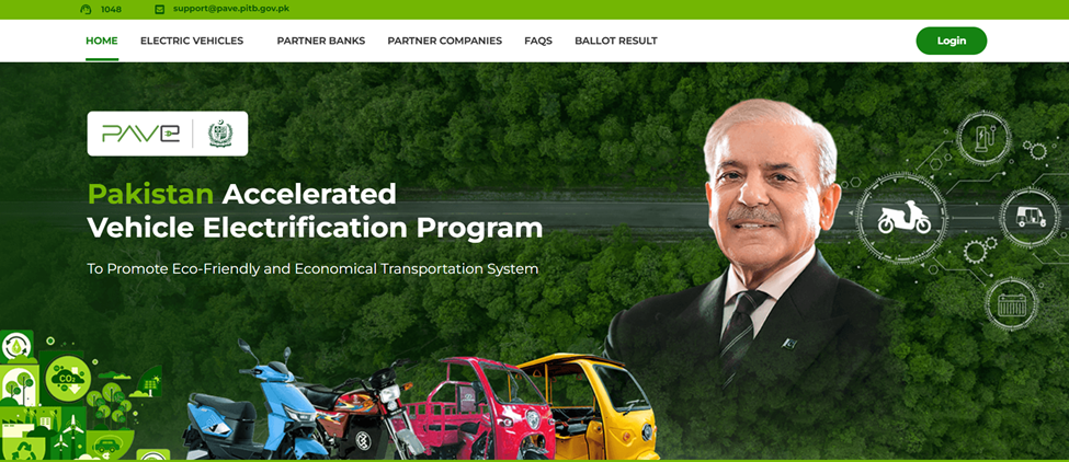 Pakistan Accelerated Vehicle Electrification (PAVE) Scheme 2026: Subsidized E-Bikes, Rickshaws & Loaders