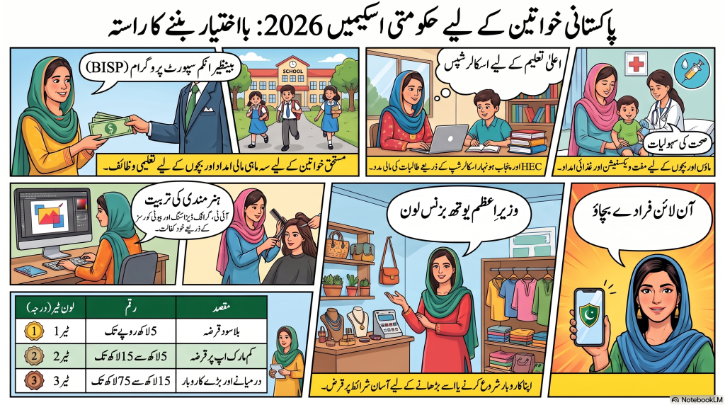 Government Schemes for Women in Pakistan 2026: Complete Guide to Financial Support, Scholarships, Loans & Welfare Programs